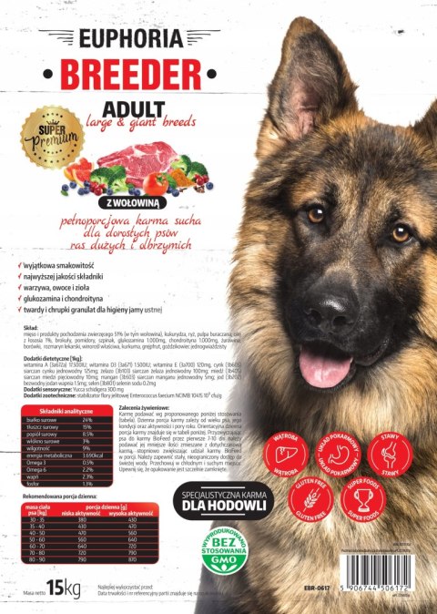 APL Biofeed Adult Large Giant Wołowina 15kg APL Biofeed Adult Large Giant Wołowina 15kg