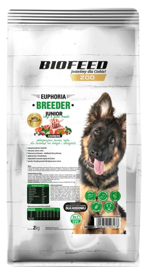 APL Biofeed Junior Large Giant Jagnięcina 15kg APL Biofeed Junior Large Giant Jagnięcina 15kg
