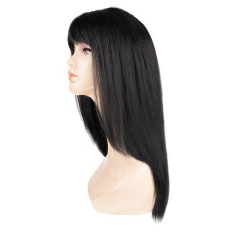 Peruka długa damska czarna P14833 Peruka długa damska czarna P14833