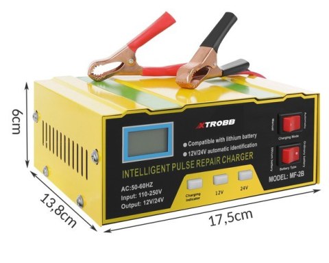 Prostownik do akumulatora 12V/24V Prostownik do akumulatora 12V/24V