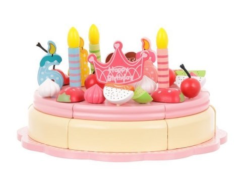 Tort urodzinowy drewniany Tort urodzinowy drewniany