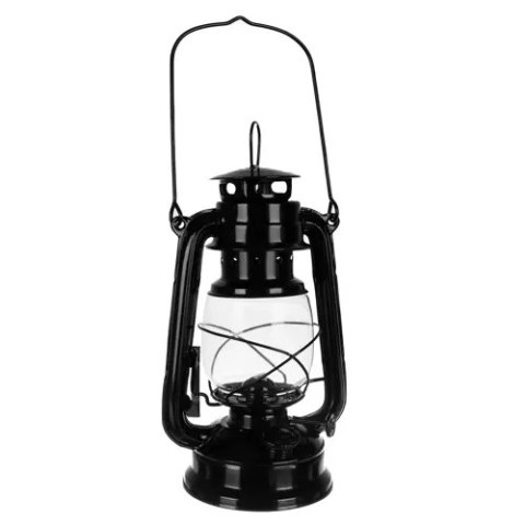 Lampa naftowa czarna 24cm Lampa naftowa czarna 24cm