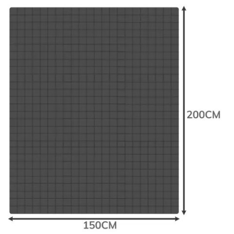 Kołdra obciążeniowa 200x150cm 8kg Ruhhy 19532 Kołdra obciążeniowa 200x150cm 8kg Ruhhy 19532