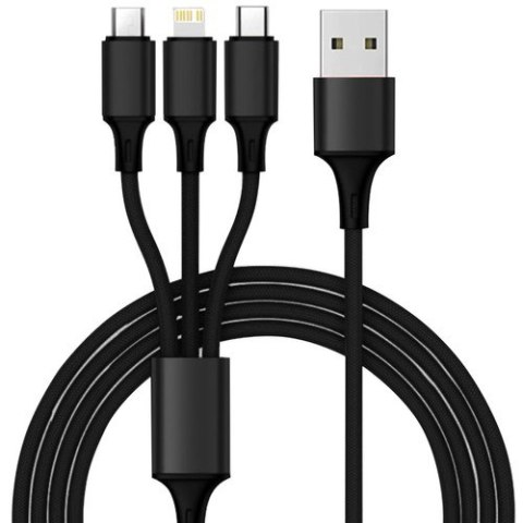 Ładowarka samochodowa 4x USB + kabel Xtrobb 19907 Ładowarka samochodowa 4x USB + kabel Xtrobb 19907