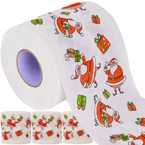 Papier toaletowy świąteczny- 4szt. 20353 Papier toaletowy świąteczny- 4szt. 20353
