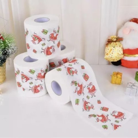 Papier toaletowy świąteczny- 4szt. 20353 Papier toaletowy świąteczny- 4szt. 20353