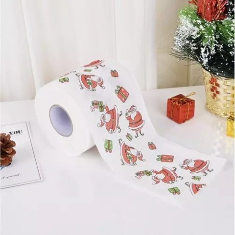 Papier toaletowy świąteczny- 4szt. 20353 Papier toaletowy świąteczny- 4szt. 20353