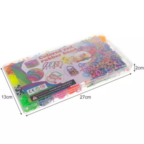 Gumki do robienia bransoletek DIY 18273 Gumki do robienia bransoletek DIY 18273