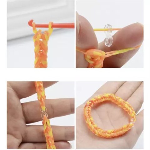 Gumki do robienia bransoletek DIY 18273 Gumki do robienia bransoletek DIY 18273