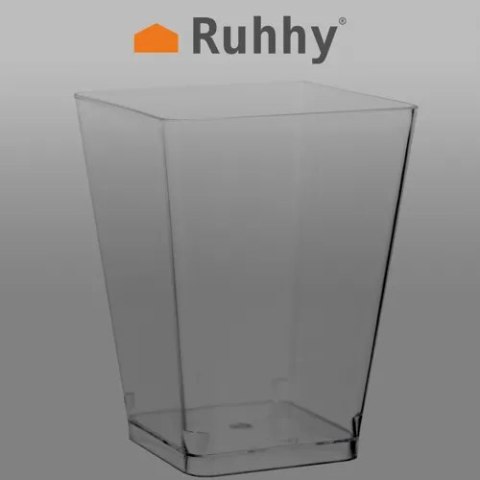 Pucharki kwadratowe- 50szt. 120ml Ruhhy 21164 Pucharki kwadratowe- 50szt. 120ml Ruhhy 21164