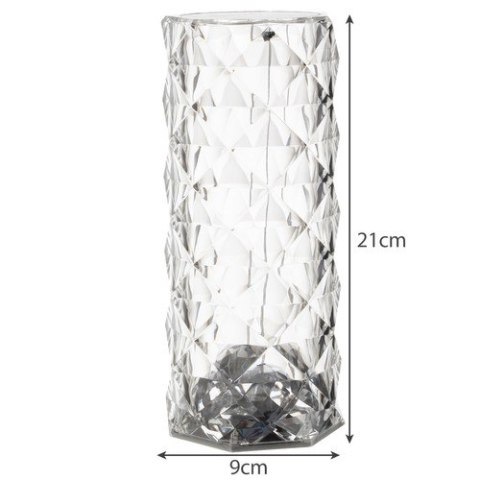 Lampka z projektorem- róża Izoxis 22518 Lampka z projektorem- róża Izoxis 22518