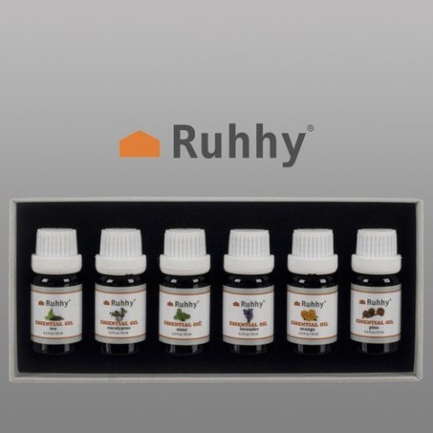 Olejek eteryczny- zestaw 6szt. 10ml Ruhhy 21939 Olejek eteryczny- zestaw 6szt. 10ml Ruhhy 21939