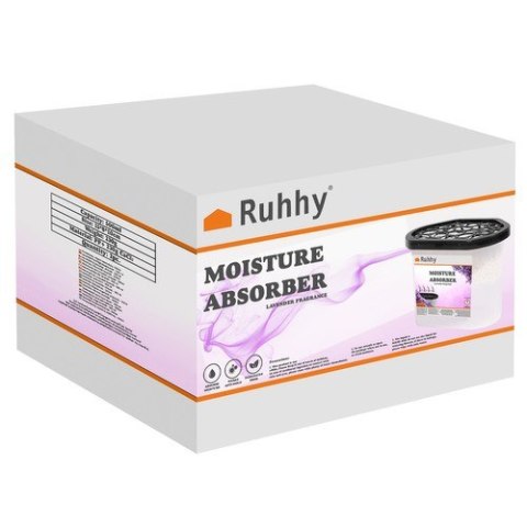 Pochłaniacz wilgoci lawendowy- 2x500ml Ruhhy 22137 Pochłaniacz wilgoci lawendowy- 2x500ml Ruhhy 22137