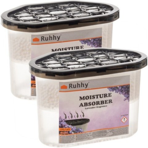 Pochłaniacz wilgoci lawendowy- 2x500ml Ruhhy 22137 Pochłaniacz wilgoci lawendowy- 2x500ml Ruhhy 22137