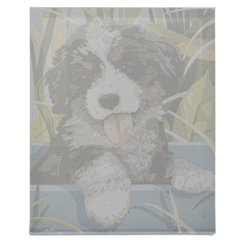 Malowanie po numerach 40x30cm- pies Maaleo 22780 Malowanie po numerach 40x30cm- pies Maaleo 22780
