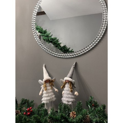 Wróżka- figurka świąteczna szara Ruhhy 22343 Wróżka- figurka świąteczna szara Ruhhy 22343