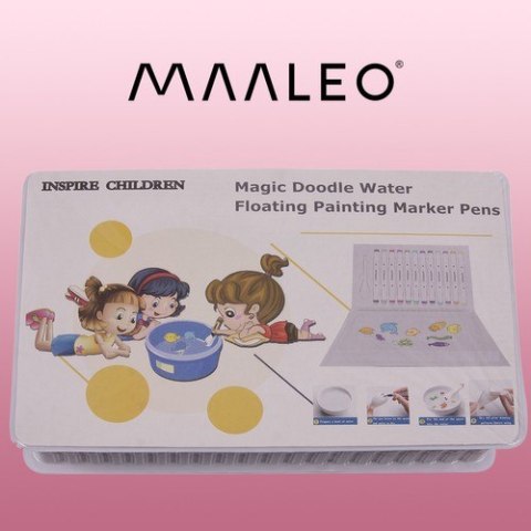 Markery do rysowania na wodzie-12szt Maaleo 22504 Markery do rysowania na wodzie-12szt Maaleo 22504