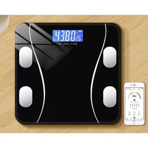 Waga łazienkowa LCD- analityczna Ruhhy 22525 Waga łazienkowa LCD- analityczna Ruhhy 22525