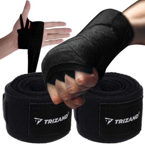 Bandaże bokserskie 4m x 2szt. Trizand 23015 Bandaże bokserskie 4m x 2szt. Trizand 23015