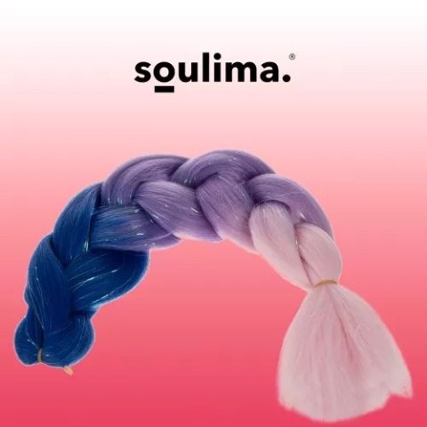 Włosy syntetyczne warkoczyki ombre Soulima 23577 Włosy syntetyczne warkoczyki ombre Soulima 23577