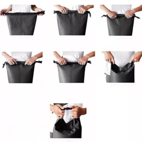 Worek wodoszczelny 10L czarny 23565 Worek wodoszczelny 10L czarny 23565
