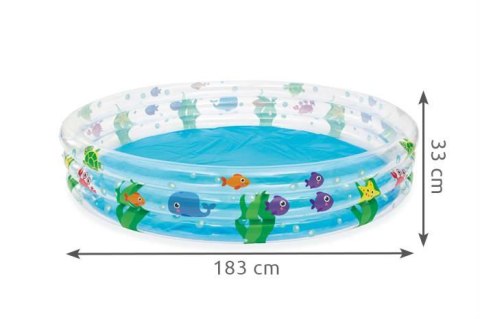 Basen dmuchany 188x33cm BESTWAY 51005 Basen dmuchany 188x33cm BESTWAY 51005