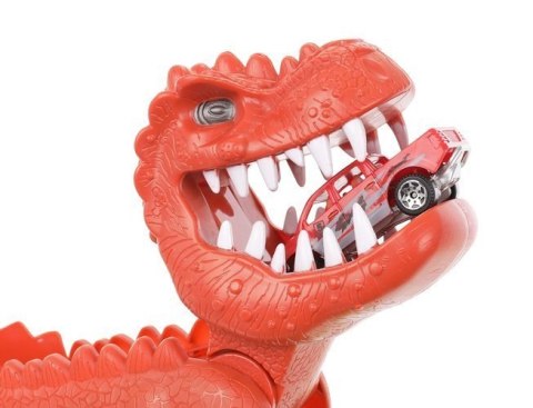 Tor wyrzutnia dinozaur + 2 autka Tor wyrzutnia dinozaur + 2 autka