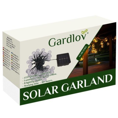 Girlanda solarna 12m IP65 Gardlov 24010 Girlanda solarna 12m IP65 Gardlov 24010