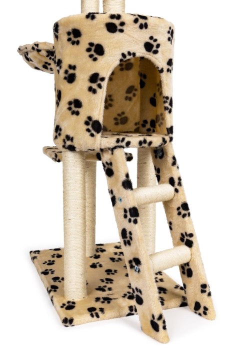 DRAPAK DLA KOTA DOMEK DRZEWO LEGOWISKO 138CM XL ODCISKI ŁAPEK DRAPAK DLA KOTA DOMEK DRZEWO LEGOWISKO 138CM XL ODCISKI ŁAPEK