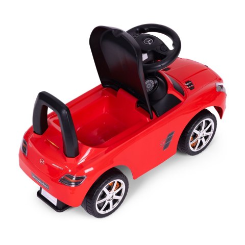 JEŹDZIK, PCHACZ MERCEDES CZERWONY SLS AMG CZERWONY JEŹDZIK, PCHACZ MERCEDES CZERWONY SLS AMG CZERWONY