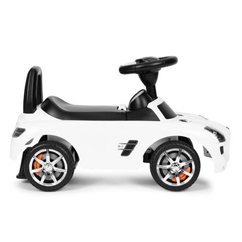 JEŹDZIK, PCHACZ DLA DZIECI MERCEDES SLS AMG BIAŁY JEŹDZIK, PCHACZ DLA DZIECI MERCEDES SLS AMG BIAŁY