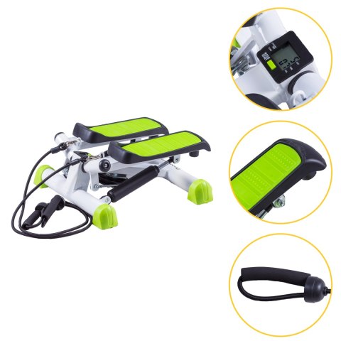 STEPER STEPPER SKRĘTNY Z LINKAMI LICZNIK FITNESS MODERNHOME STEPER STEPPER SKRĘTNY Z LINKAMI LICZNIK FITNESS MODERNHOME
