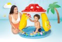 BASEN BRODZIK DMUCHANY DLA DZIECI MUCHOMOR DACH INTEX 57114