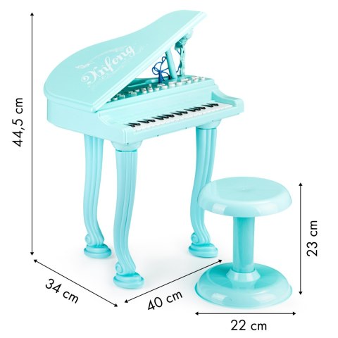 FORTEPIAN ORGANKI KEYBOARD PIANINO Z MIKROFONEM MP3 FORTEPIAN ORGANKI KEYBOARD PIANINO Z MIKROFONEM MP3