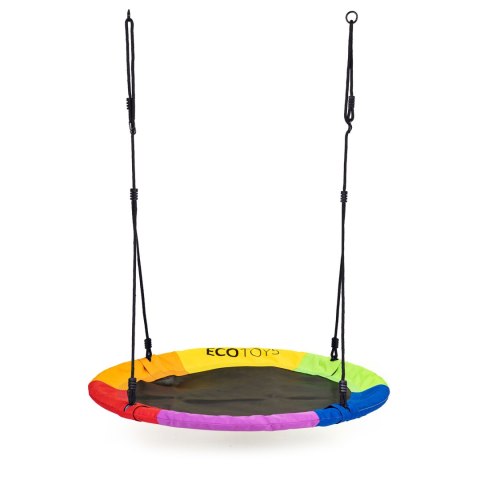 HUŚTAWKA OGRODOWA BOCIANIE GNIAZDO 100CM KOLOROWA ECOTOYS HUŚTAWKA OGRODOWA BOCIANIE GNIAZDO 100CM KOLOROWA ECOTOYS