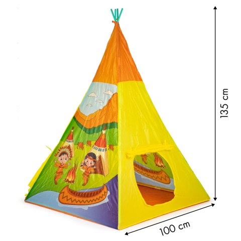 NAMIOT INDIAŃSKI TIPI WIGWAM DOMEK DLA DZIECI NAMIOT INDIAŃSKI TIPI WIGWAM DOMEK DLA DZIECI