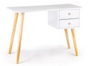 NOWOCZESNE BIURKO KOMPUTEROWE STOLIK 2 SZUFLADY MODERNHOME