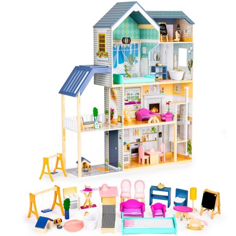 DOMEK DLA LALEK XXL REZYDENCJA MAYA 28 EL. ECOTOYS DOMEK DLA LALEK XXL REZYDENCJA MAYA 28 EL. ECOTOYS
