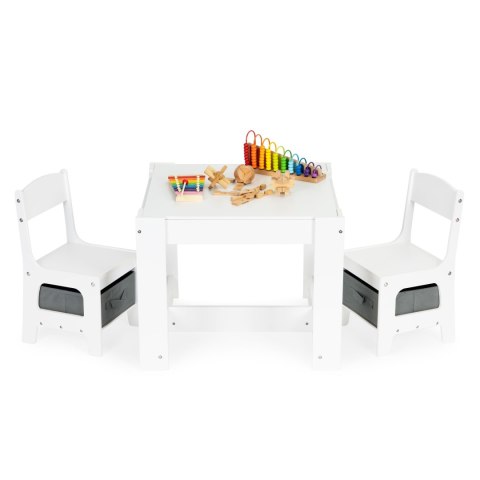 KOMPLET DLA DZIECI STOLIK I KRZESEŁKA DREWNIANE ECOTOYS KOMPLET DLA DZIECI STOLIK I KRZESEŁKA DREWNIANE ECOTOYS