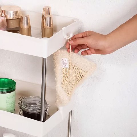 PLASTIKOWY REGAŁ ŁAZIENKOWY Z 4 PÓŁKAMI KÓŁKA BIAŁY PLASTIKOWY REGAŁ ŁAZIENKOWY Z 4 PÓŁKAMI KÓŁKA BIAŁY