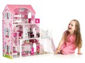 DREWNIANY DOMEK DLA LALEK Z WINDĄ XXL ZJEŻDŻALNIA ECOTOYS