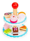 DREWNIANE CIASTKA CUKIERNIA PATERA ZESTAW ECOTOYS
