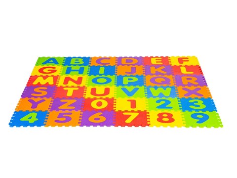 DUŻA MATA PIANKOWA EVA DLA DZIECI LITERY CYFRY 178X178 CM 36 EL. ECOTOYS DUŻA MATA PIANKOWA EVA DLA DZIECI LITERY CYFRY 178X178 CM 36 EL. ECOTOYS