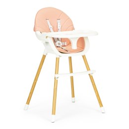 FOTELIK KRZESEŁKO DO KARMIENIA 2W1 RÓŻOWE ECOTOYS