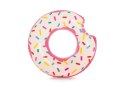 DMUCHANE KOŁO DO PŁYWANIA DONUT PĄCZEK 107CM INTEX 56265