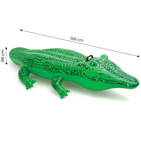 DMUCHANY ALIGATOR MATERAC DO PŁYWANIA 168CM 58546 INTEX DMUCHANY ALIGATOR MATERAC DO PŁYWANIA 168CM 58546 INTEX