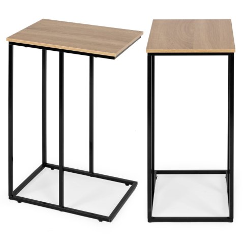 Mobilny stolik pomocniczy boczny pod laptopa metalowy stelaż ModernHome Mobilny stolik pomocniczy boczny pod laptopa metalowy stelaż ModernHome