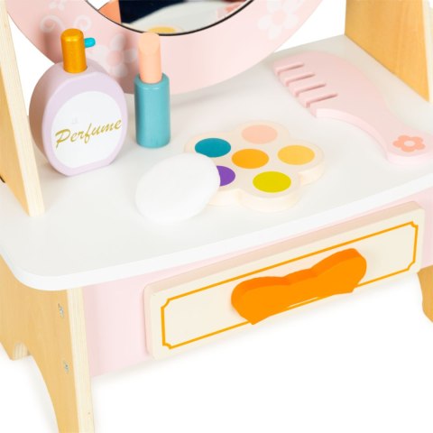TOALETKA DREWNIANA Z AKCESORIAMI DLA DZIECI RÓŻOWA ECOTOYS TOALETKA DREWNIANA Z AKCESORIAMI DLA DZIECI RÓŻOWA ECOTOYS