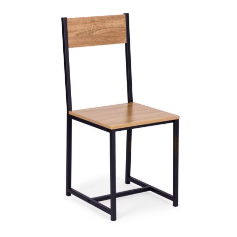 Zestaw komplet mebli stolik 2 krzesła metal MDF Zestaw komplet mebli stolik 2 krzesła metal MDF