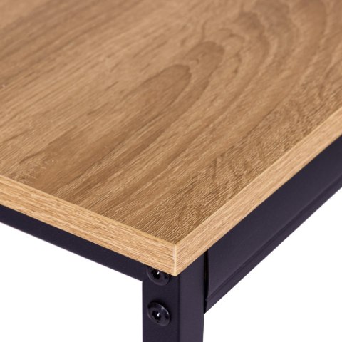 Zestaw komplet mebli stolik 2 krzesła metal MDF Zestaw komplet mebli stolik 2 krzesła metal MDF